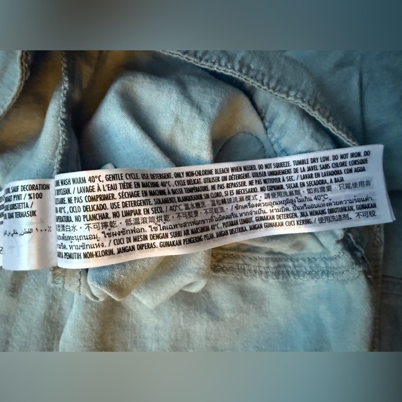 Disney Mickey and Minnie Denim Patch Skirt 3X - Picture 13 of 15